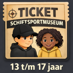 Entreebewijs 13 tot en met 17 jaar